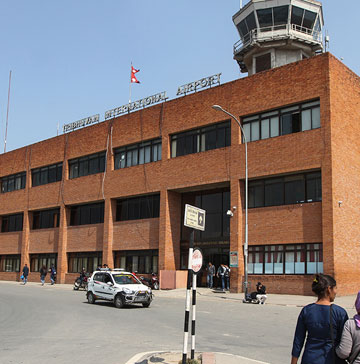 Tribhuvan International airport