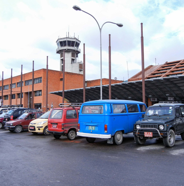 Tribhuvan International airport